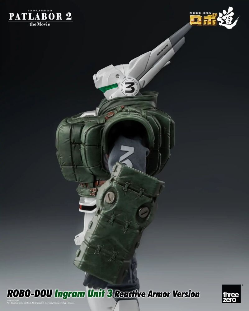[Pre-sale] Threezero 3Z0211 ROBO‐DOU Patlabor 2: The Movie Ingram Unit 1/2/3 Reactive Armor Version
