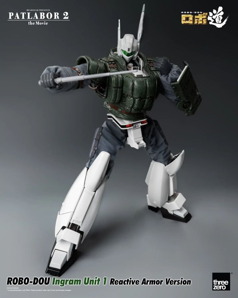 [Pre-sale] Threezero 3Z0211 ROBO‐DOU Patlabor 2: The Movie Ingram Unit 1/2/3 Reactive Armor Version