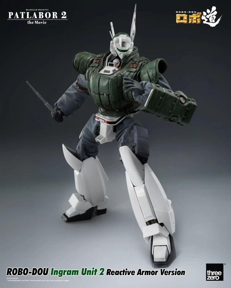 [Pre-sale] Threezero 3Z0211 ROBO‐DOU Patlabor 2: The Movie Ingram Unit 1/2/3 Reactive Armor Version