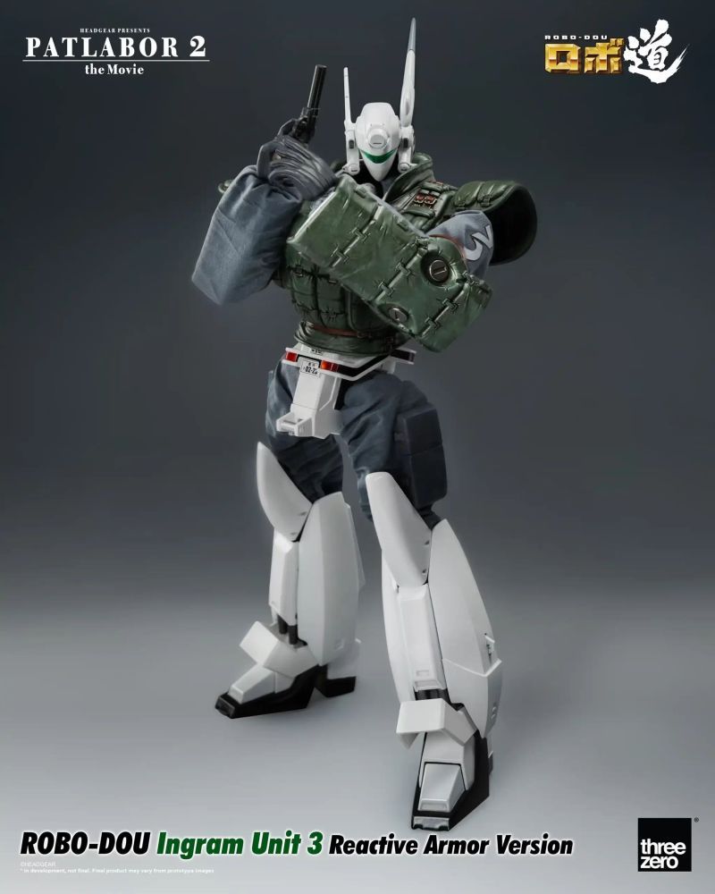 [Pre-sale] Threezero 3Z0211 ROBO‐DOU Patlabor 2: The Movie Ingram Unit 1/2/3 Reactive Armor Version