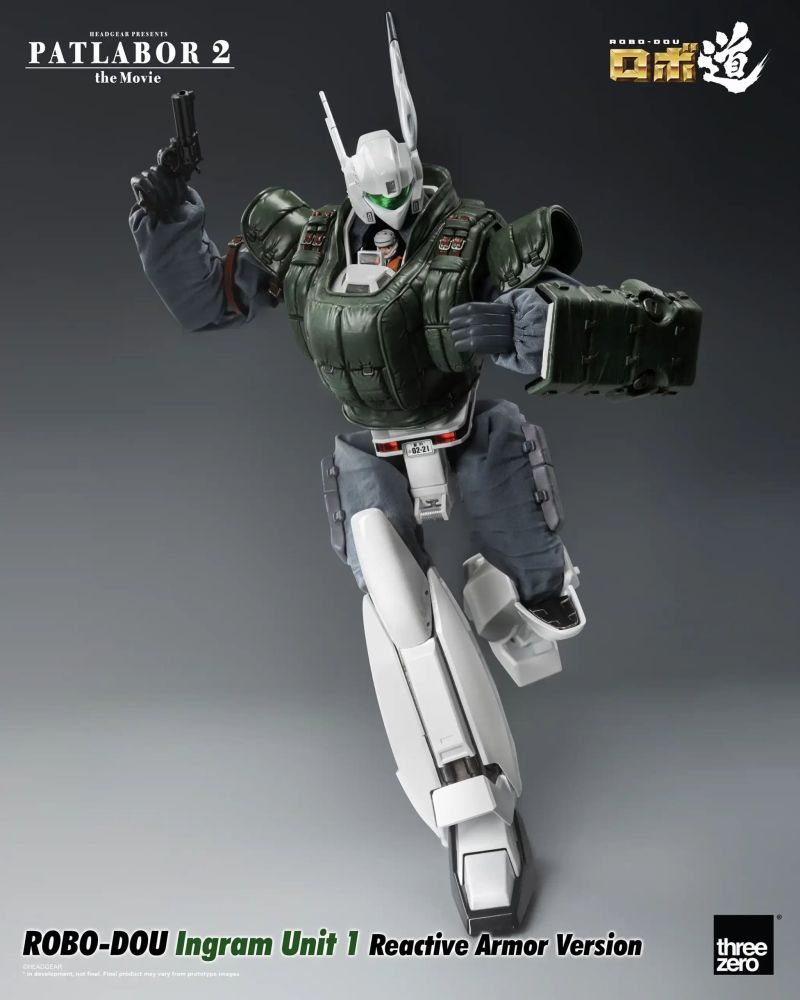 [Pre-sale] Threezero 3Z0211 ROBO‐DOU Patlabor 2: The Movie Ingram Unit 1/2/3 Reactive Armor Version