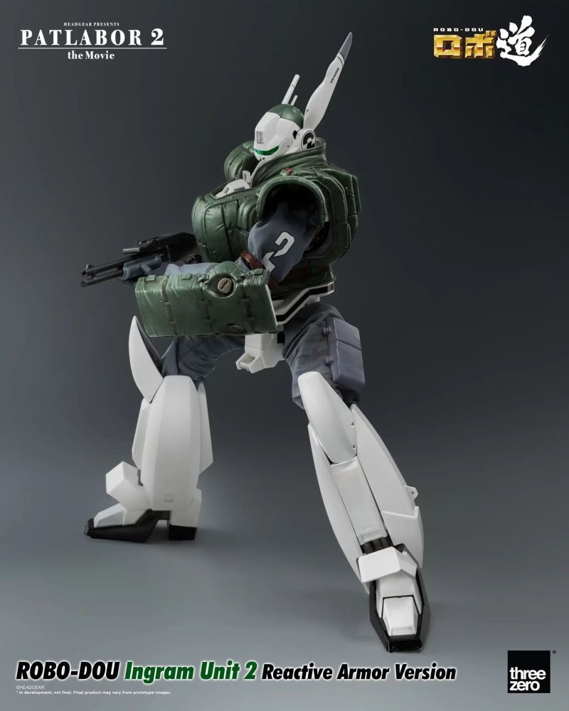 [Pre-sale] Threezero 3Z0211 ROBO‐DOU Patlabor 2: The Movie Ingram Unit 1/2/3 Reactive Armor Version