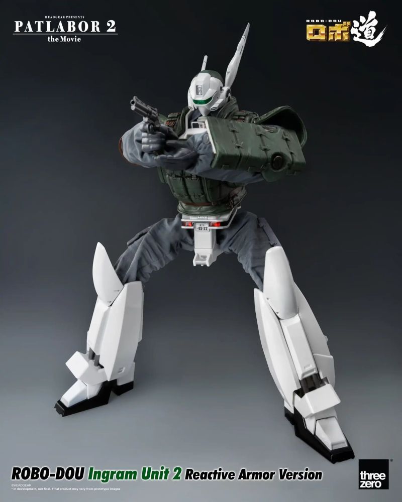 [Pre-sale] Threezero 3Z0211 ROBO‐DOU Patlabor 2: The Movie Ingram Unit 1/2/3 Reactive Armor Version