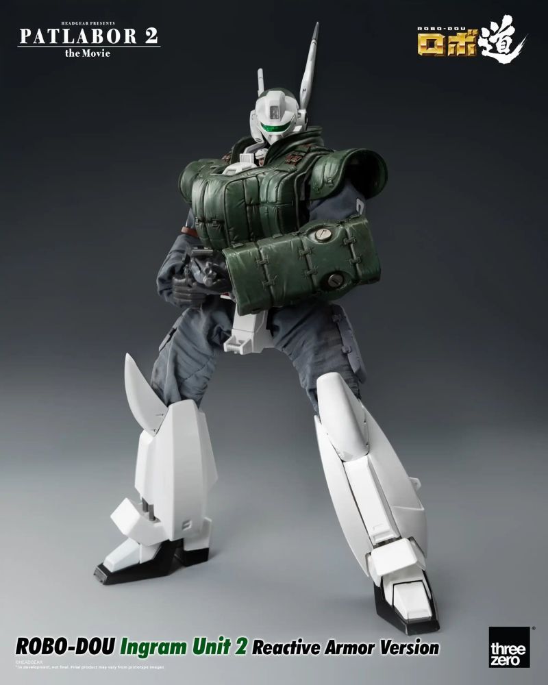 [Pre-sale] Threezero 3Z0211 ROBO‐DOU Patlabor 2: The Movie Ingram Unit 1/2/3 Reactive Armor Version