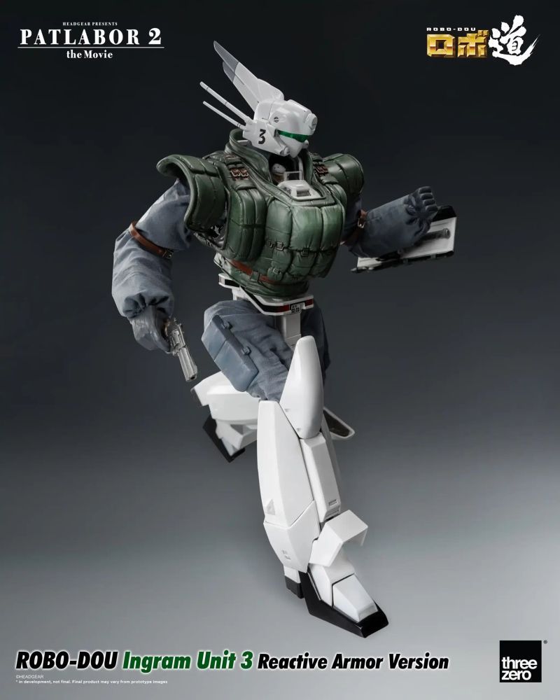 [Pre-sale] Threezero 3Z0211 ROBO‐DOU Patlabor 2: The Movie Ingram Unit 1/2/3 Reactive Armor Version