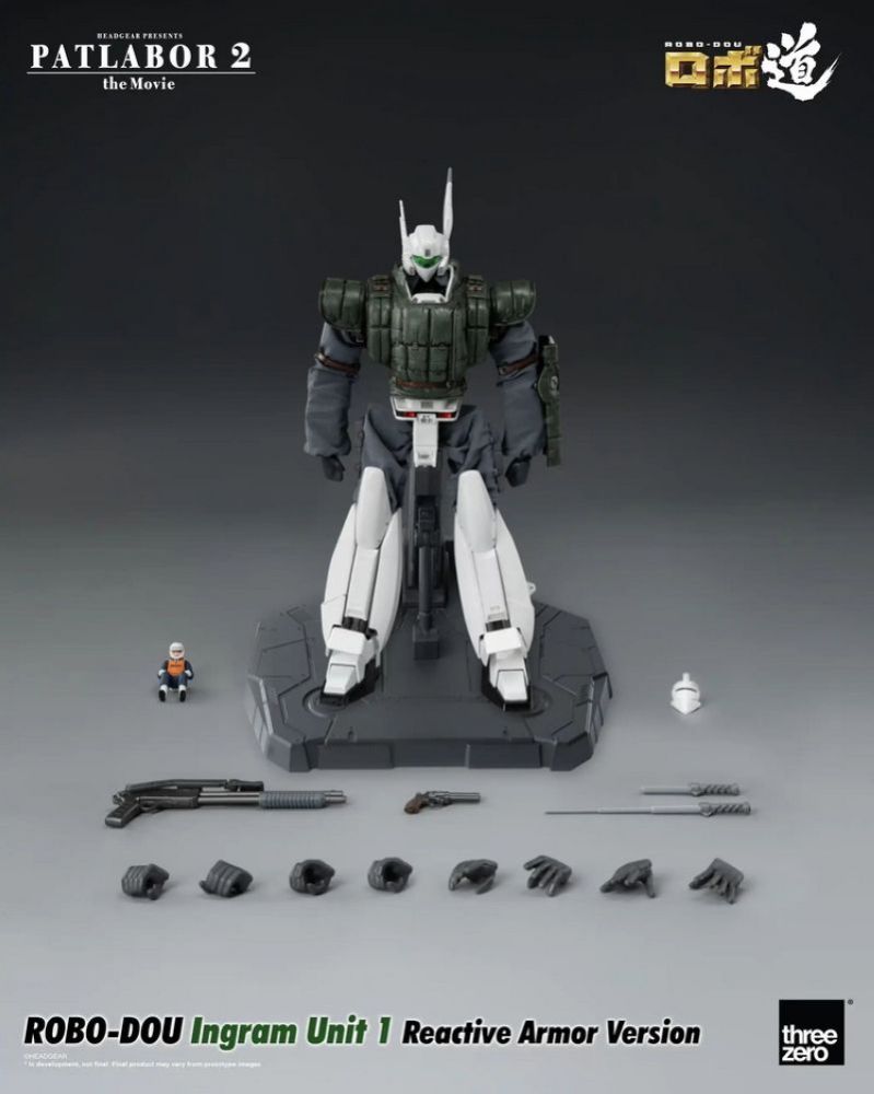 [Pre-sale] Threezero 3Z0211 ROBO‐DOU Patlabor 2: The Movie Ingram Unit 1/2/3 Reactive Armor Version