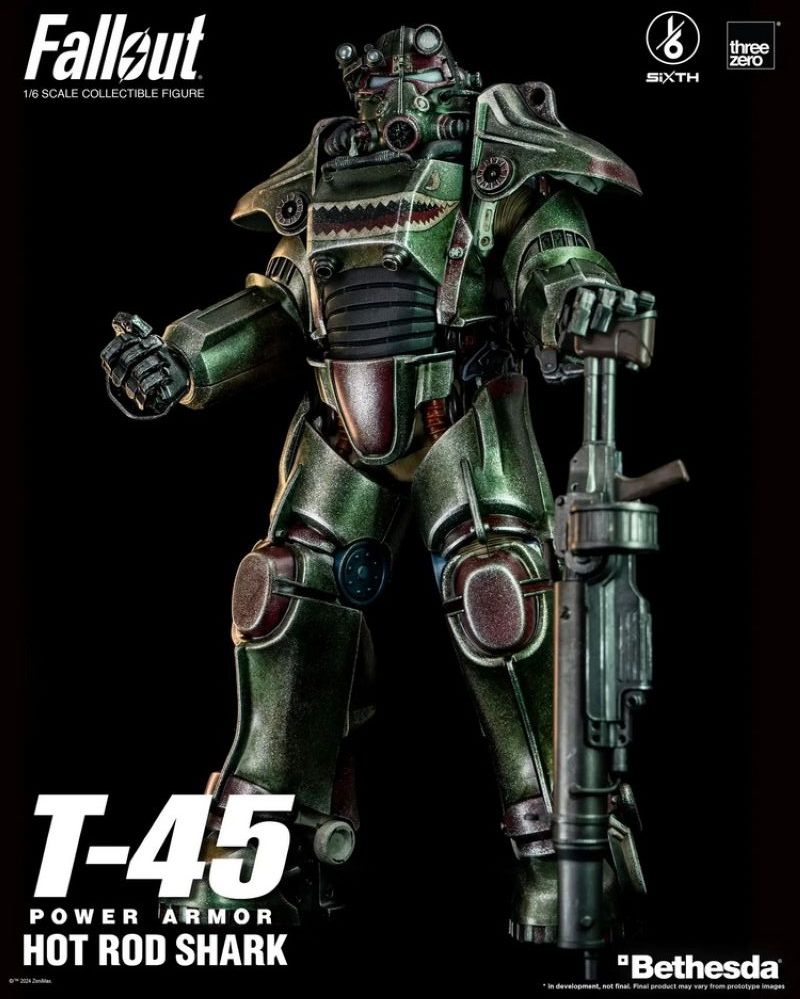 [Pre-sale] Threezero 3Z0774 Fallout T-45 Hot Rod Shark Power Armor
