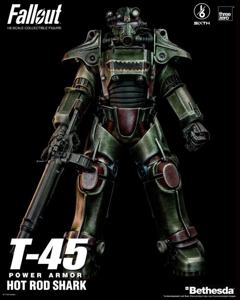 [Pre-sale] Threezero 3Z0774 Fallout T-45 Hot Rod Shark Power Armor