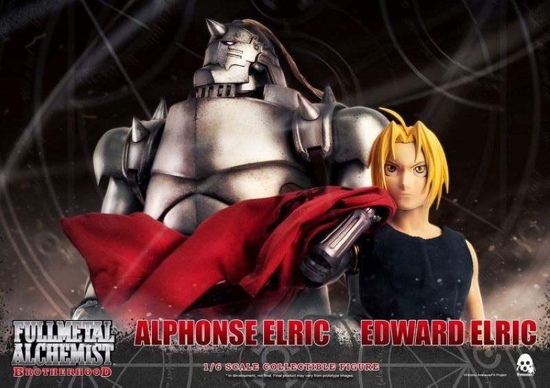 [Pre-sale] Threezero 3Z03900W0 Fullmetal Alchemist: Brotherhood FigZero Edward Elric & Alphonse Elric Set of 2