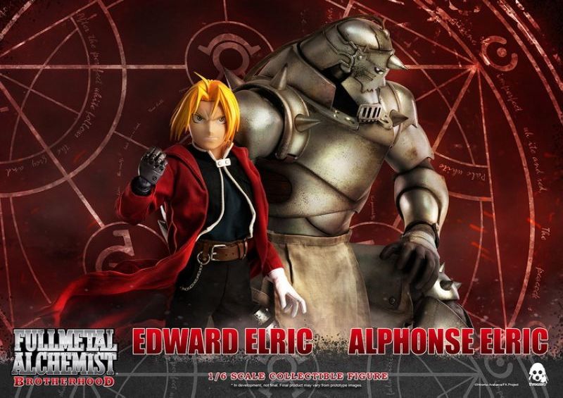 [Pre-sale] Threezero 3Z03900W0 Fullmetal Alchemist: Brotherhood FigZero Edward Elric & Alphonse Elric Set of 2