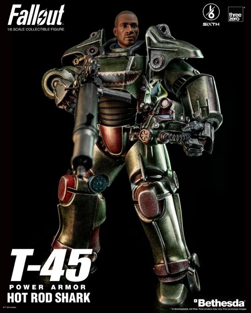 [Pre-sale] Threezero 3Z0774 Fallout T-45 Hot Rod Shark Power Armor