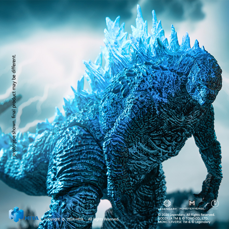 [Pre-sale] HIYA Exquisite Basic Series Godzilla x Kong The New Empire Energized Godzilla Action Figure