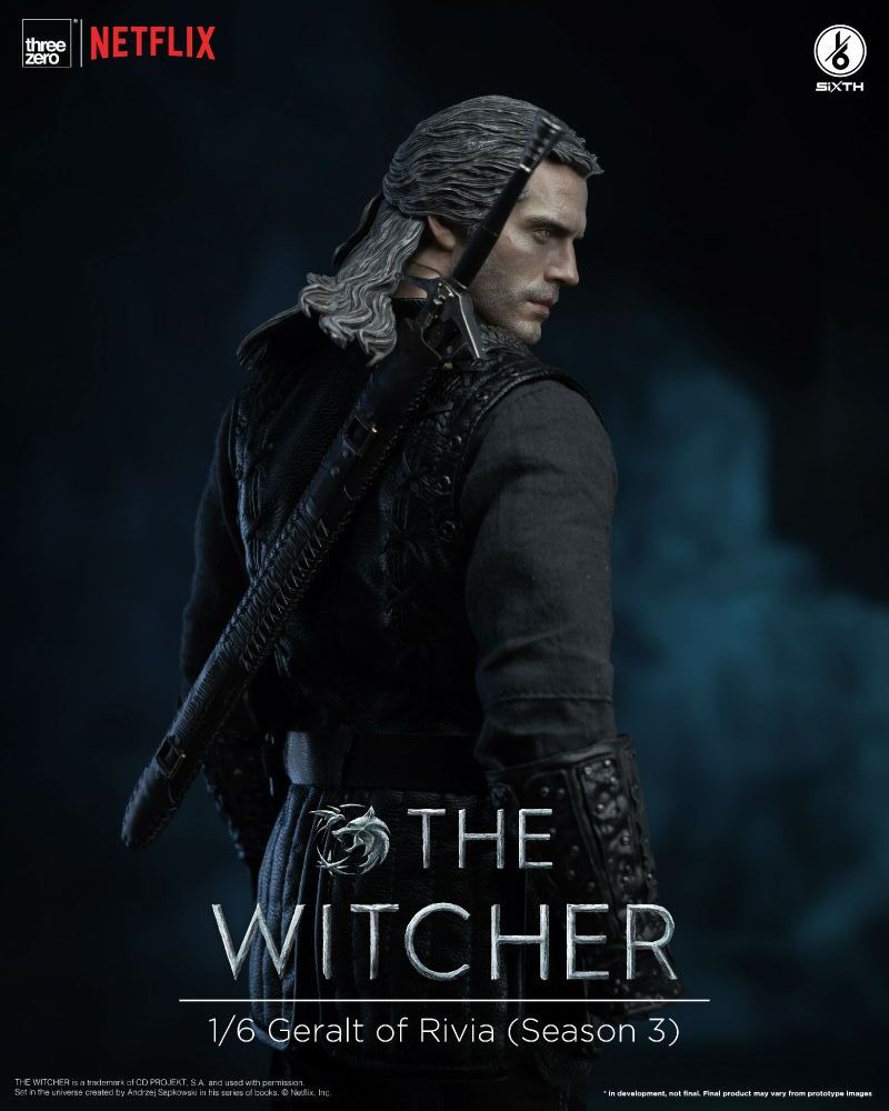 [In stock] Threezero 3Z05320W0 The Witcher Geralt of Rivia (Season 3)