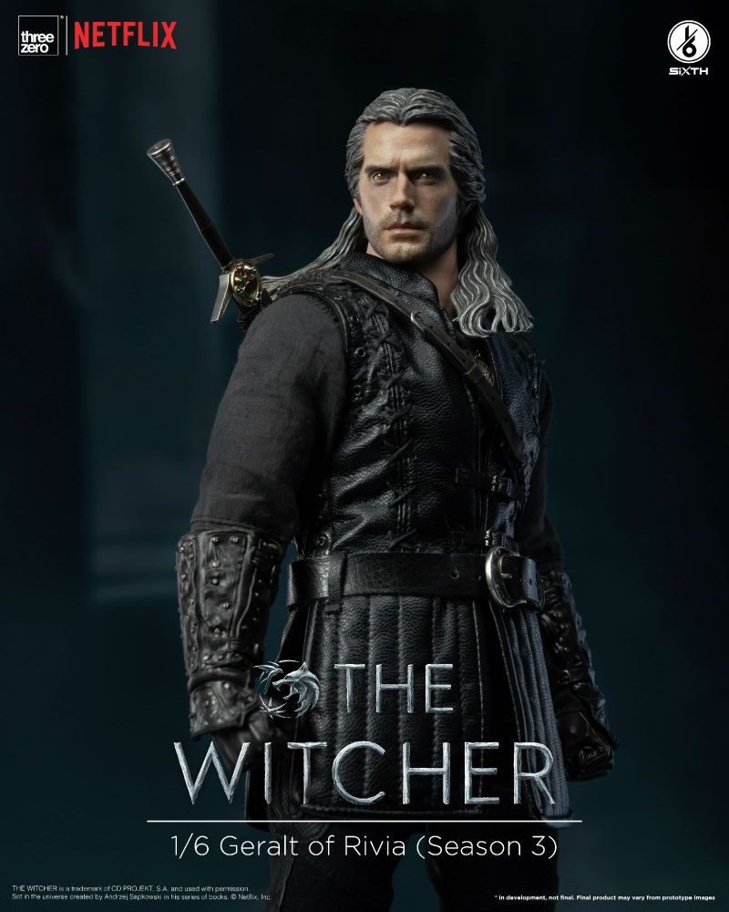 [In stock] Threezero 3Z05320W0 The Witcher Geralt of Rivia (Season 3)