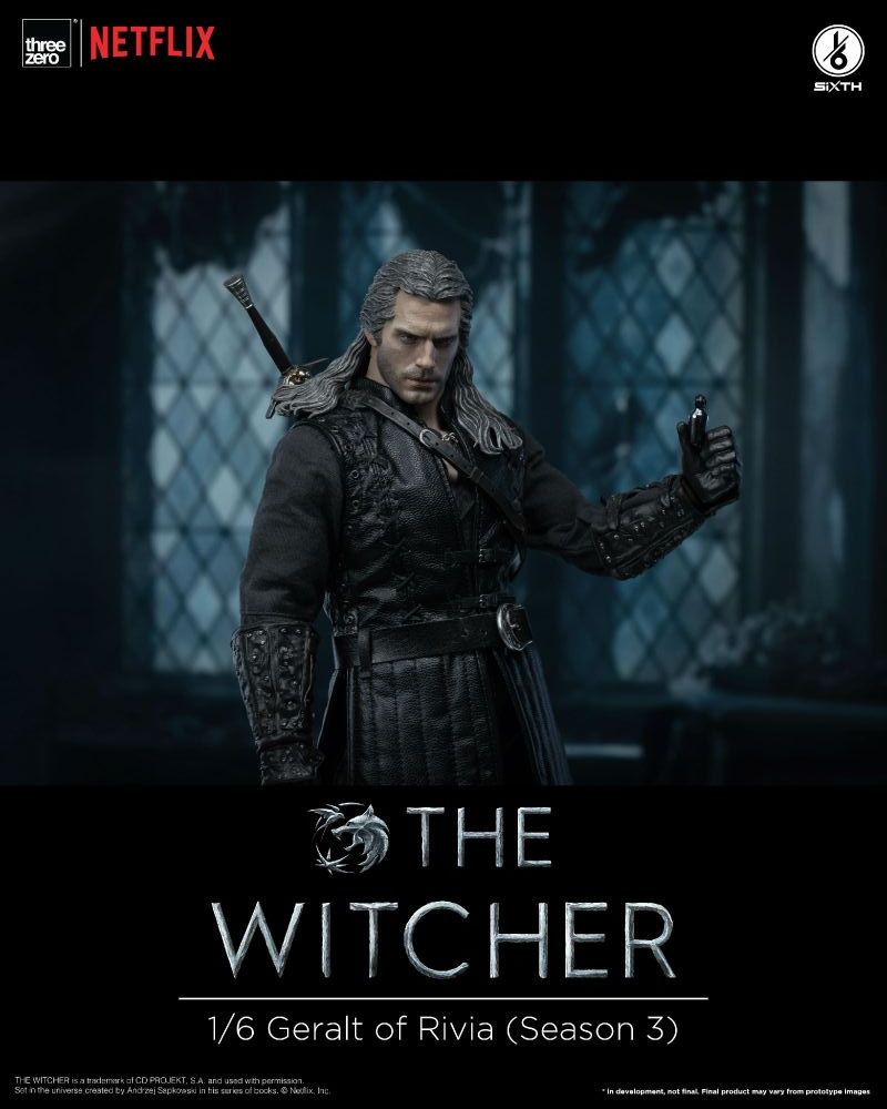 [In stock] Threezero 3Z05320W0 The Witcher Geralt of Rivia (Season 3)