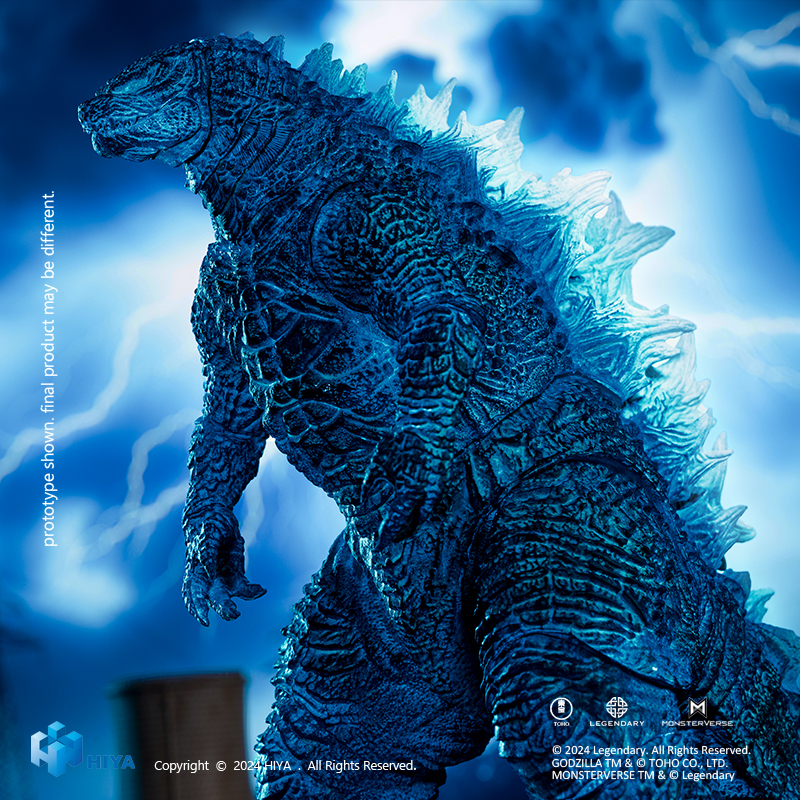 [Pre-sale] HIYA Exquisite Basic Series Godzilla x Kong The New Empire Energized Godzilla Action Figure
