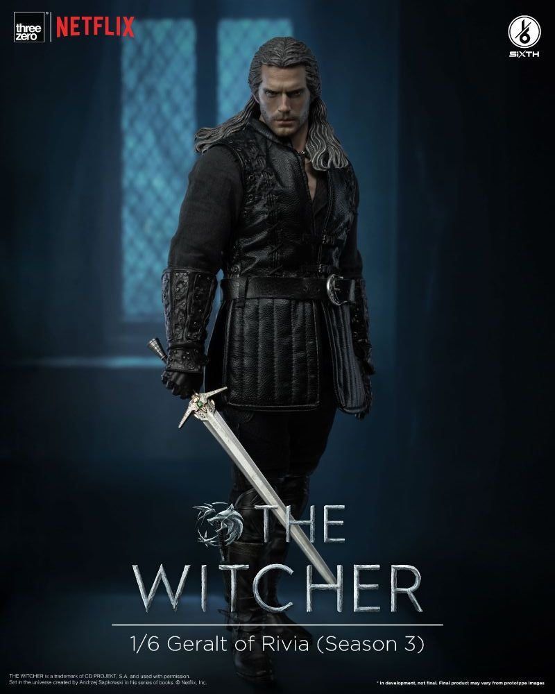 [In stock] Threezero 3Z05320W0 The Witcher Geralt of Rivia (Season 3)