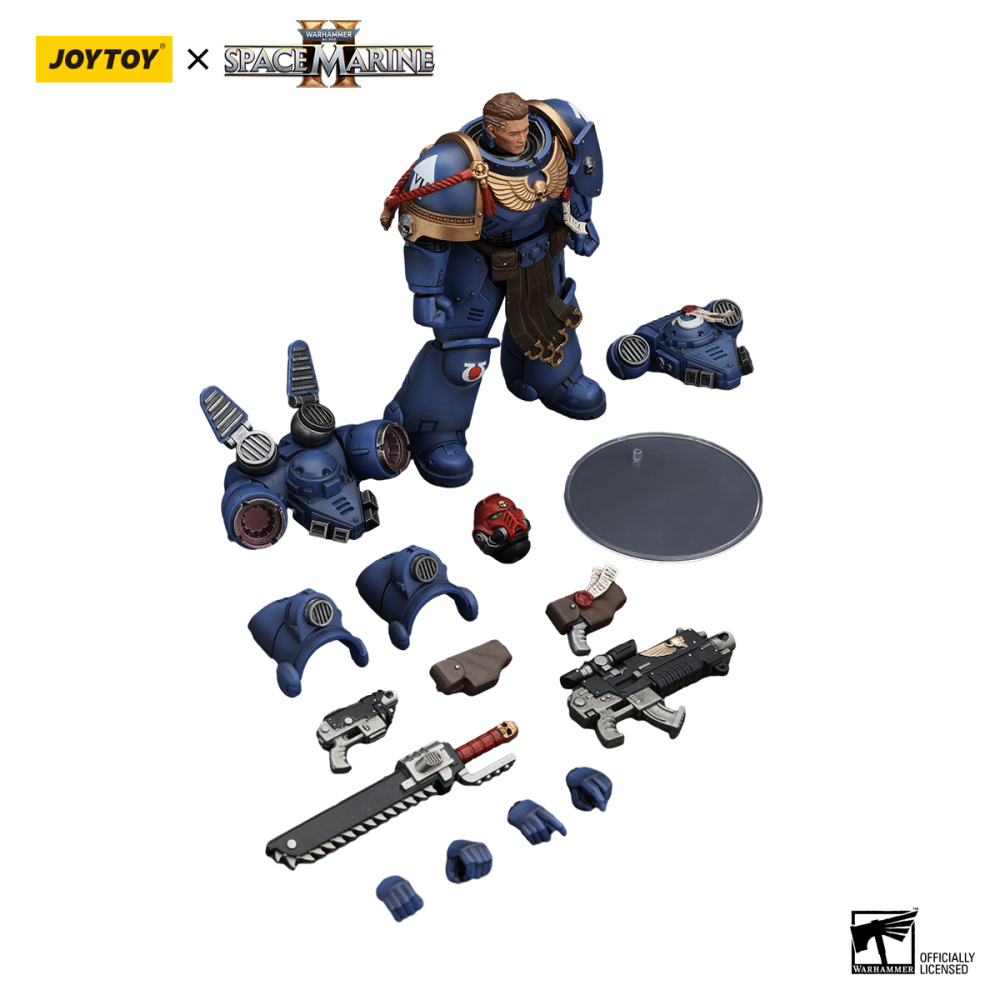 Warhammer 40K Uitramarines Sergeant Gadriel parts