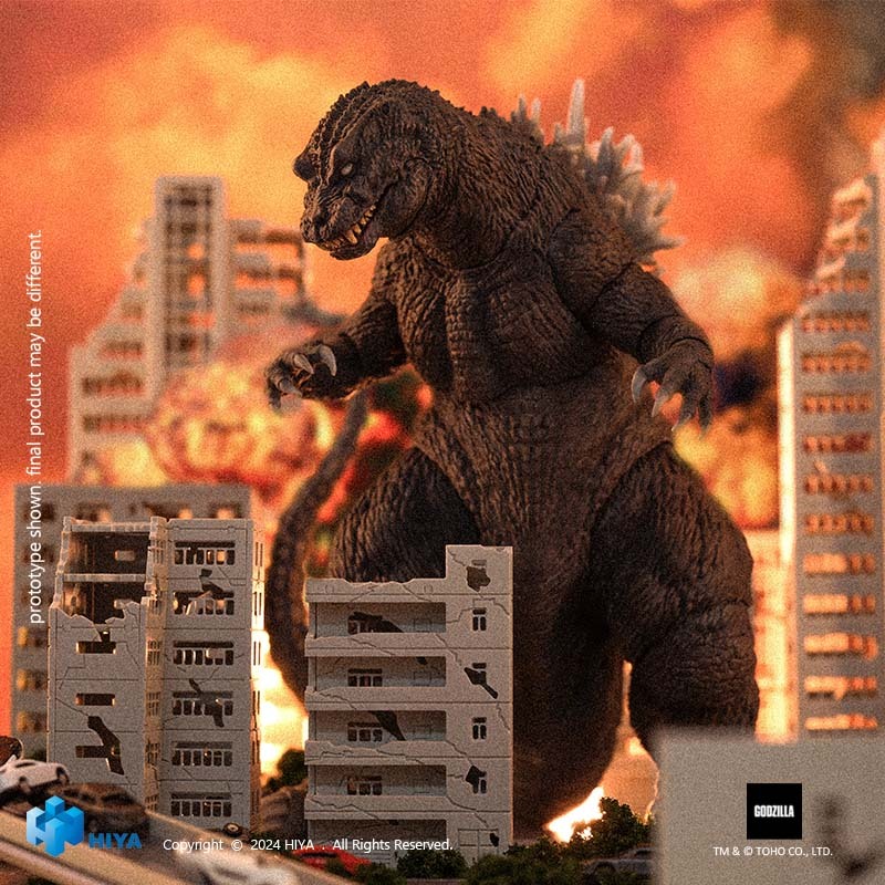 [Pre-sale] HIYA Exquisite Basic Series Godzilla, Mothra and King Ghidorah Giant Monsters All-Out Attack  (2001) Godzilla action figure