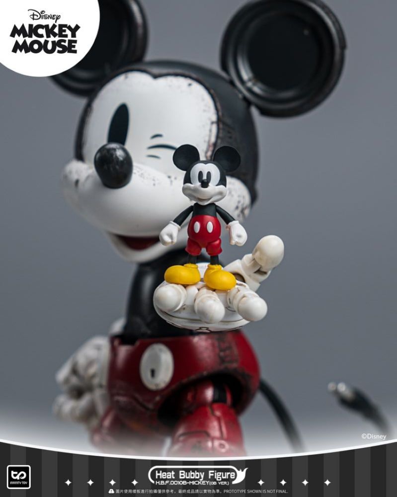 [In stock] HEATBOYS Infinity Toys Heat Buddy Figure H.B.F. HB0069 MICKEY Disney Mecha Mickey Mouse Dilapidated Version