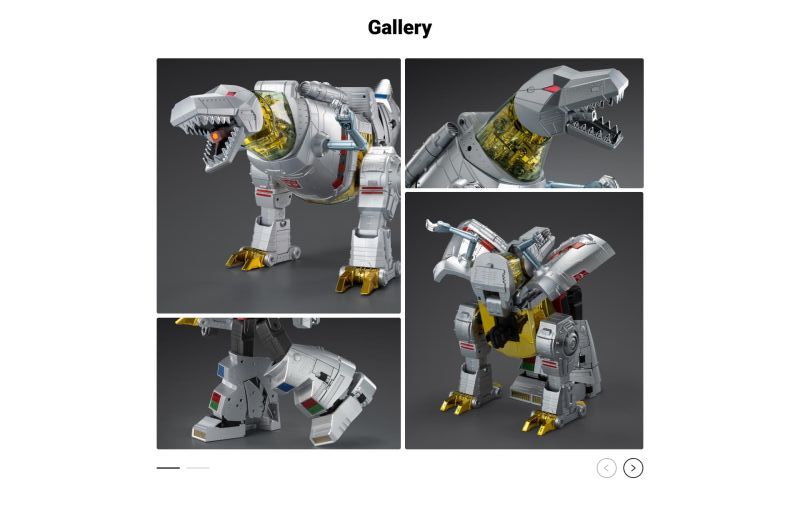 [In stock]  Robosen Grimlock G1 Auto-converting Robot Collector's Edition