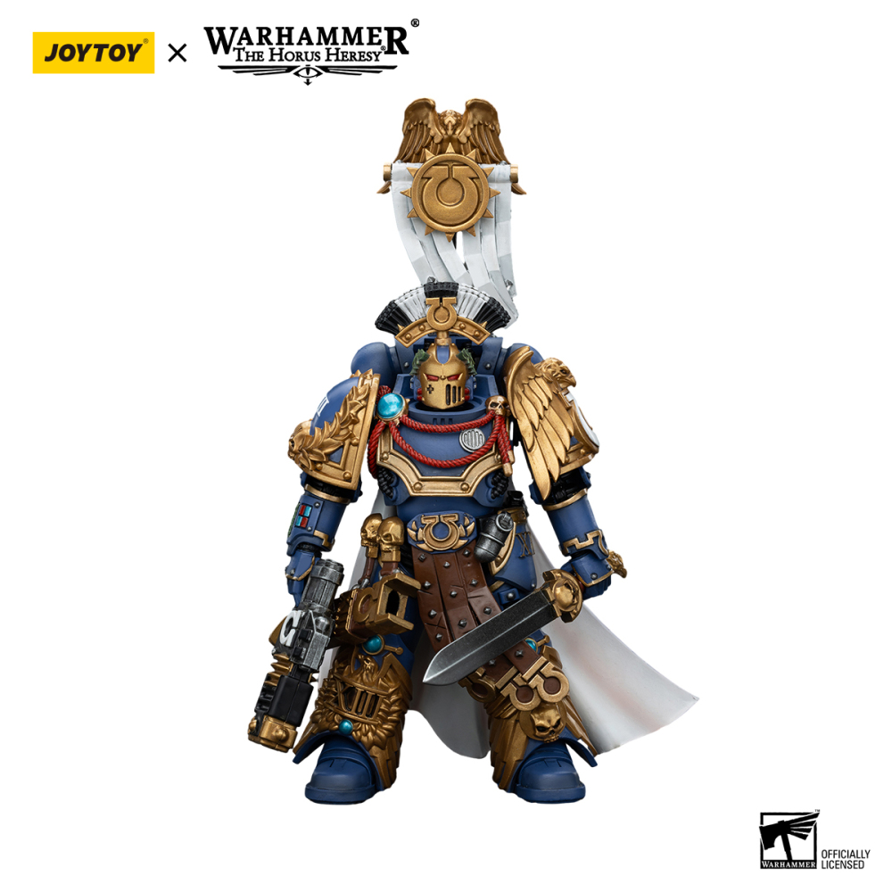 [Pre-sale] JOYTOY Warhammer "The Horus Heresy" Ultramarines Legion Praetor with Power Sword and Volkite Serpenta