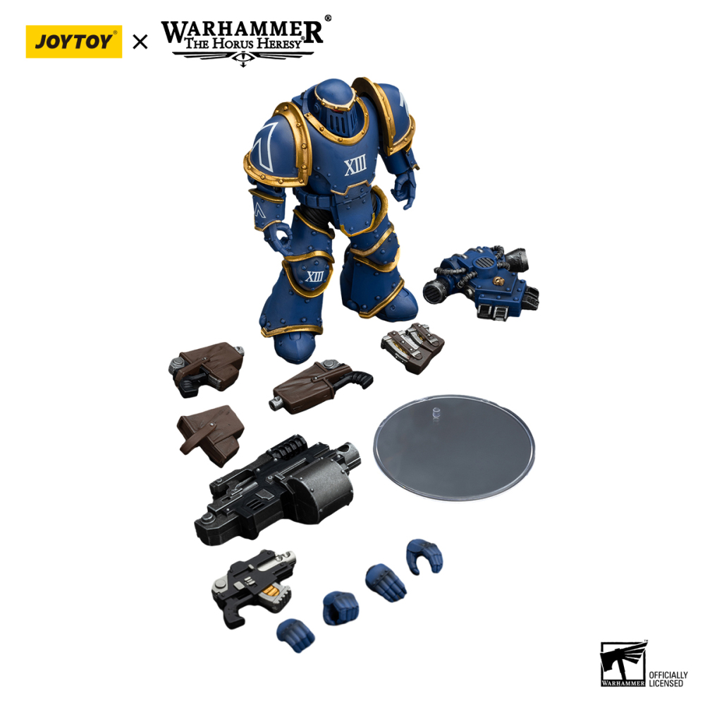 [Pre-sale] JOYTOY Warhammer "The Horus Heresy" Ultramarines Legion MKIII Tactical Support Squad Legionary with Heavy Bolter
