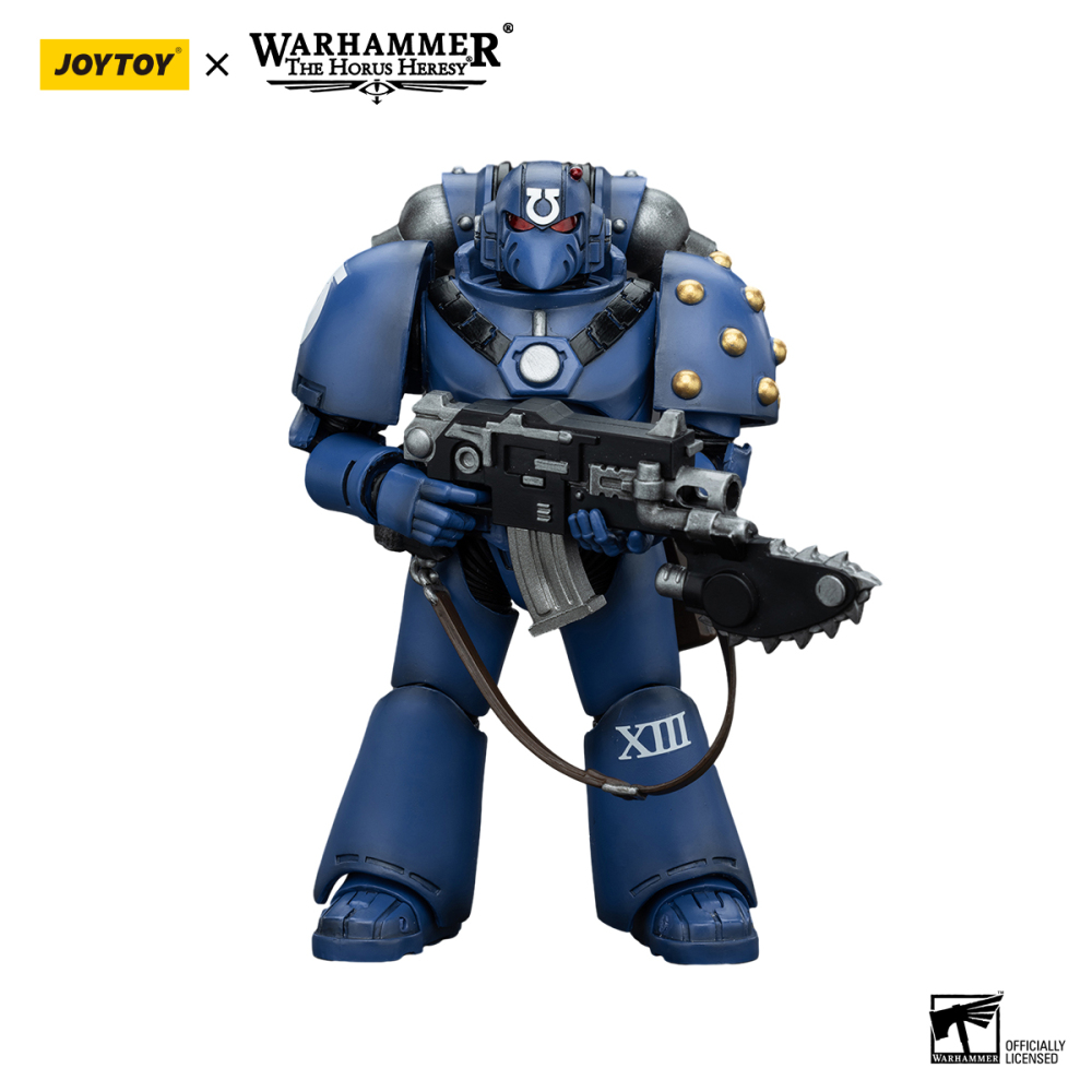 [Pre-sale] JOYTOY Warhammer "The Horus Heresy" Ultramarines MK VI Tactical Squad Legionary with Bolter& Chainblade