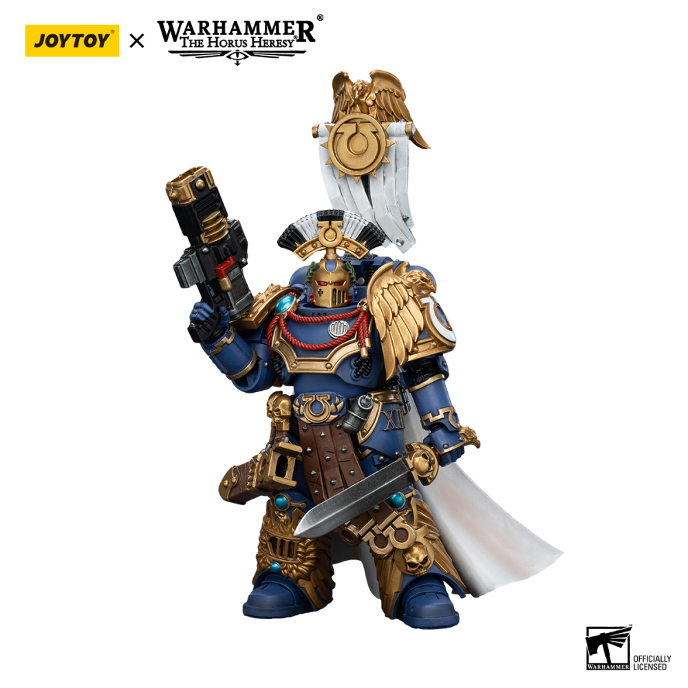 [Pre-sale] JOYTOY Warhammer "The Horus Heresy" Ultramarines Legion Praetor with Power Sword and Volkite Serpenta