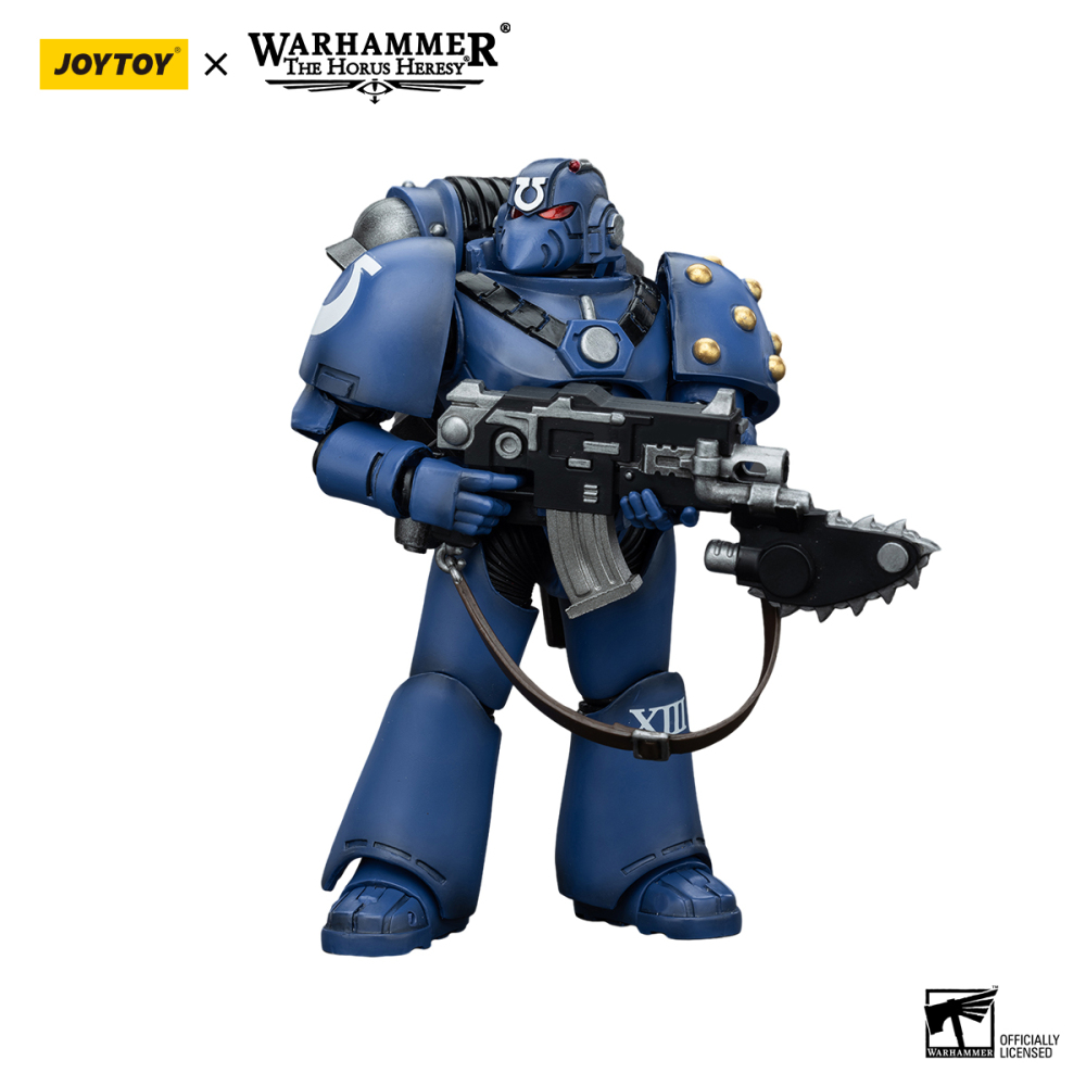 [Pre-sale] JOYTOY Warhammer "The Horus Heresy" Ultramarines MK VI Tactical Squad Legionary with Bolter& Chainblade