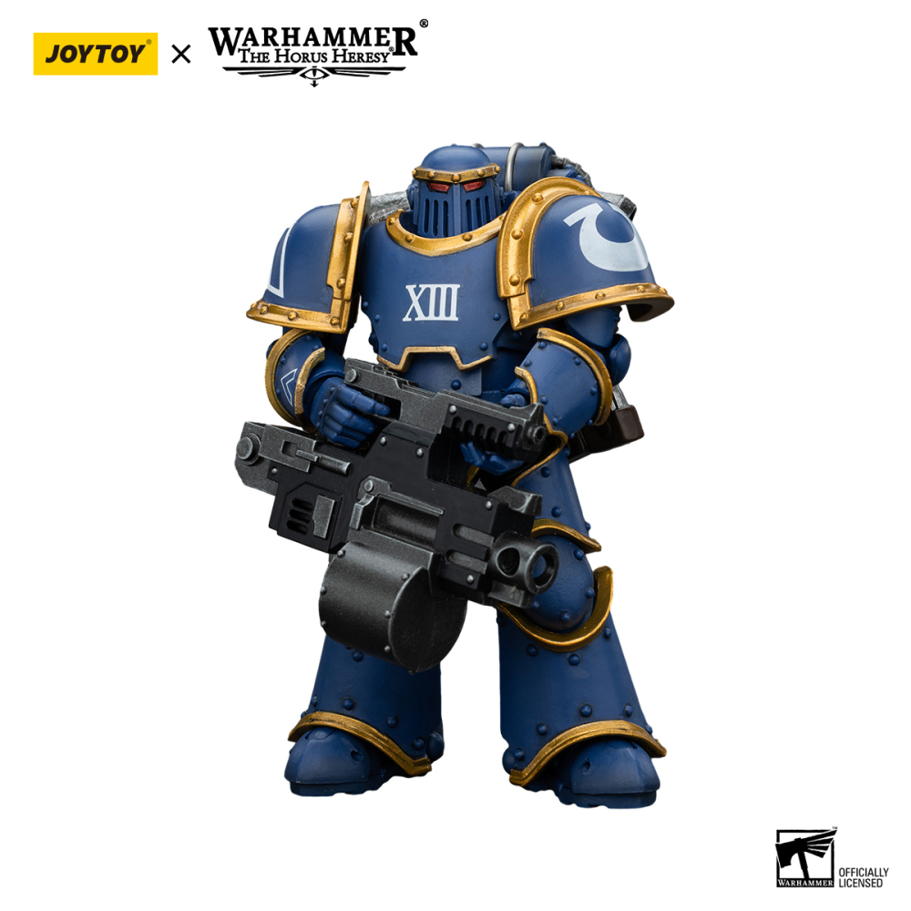 [Pre-sale] JOYTOY Warhammer "The Horus Heresy" Ultramarines Legion MKIII Tactical Support Squad Legionary with Heavy Bolter