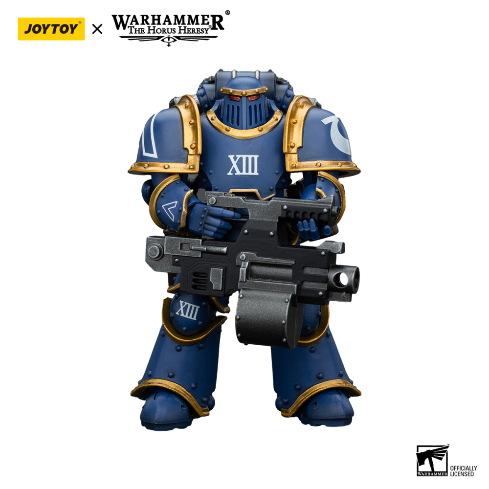 [Pre-sale] JOYTOY Warhammer "The Horus Heresy" Ultramarines Legion MKIII Tactical Support Squad Legionary with Heavy Bolter