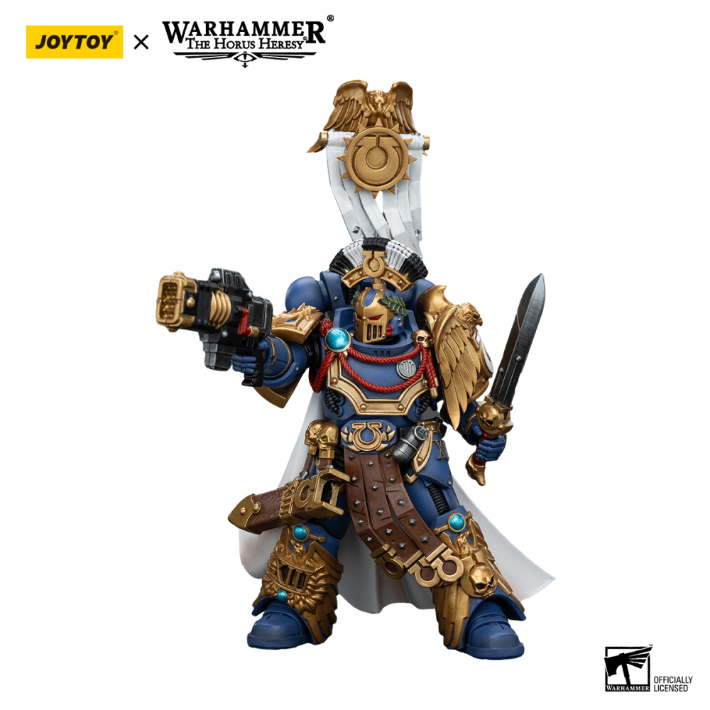 [Pre-sale] JOYTOY Warhammer "The Horus Heresy" Ultramarines Legion Praetor with Power Sword and Volkite Serpenta
