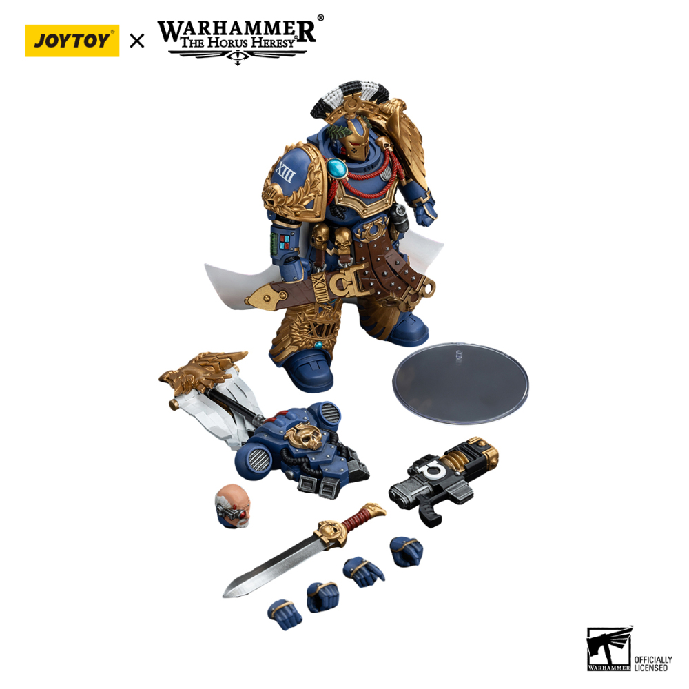 [Pre-sale] JOYTOY Warhammer "The Horus Heresy" Ultramarines Legion Praetor with Power Sword and Volkite Serpenta