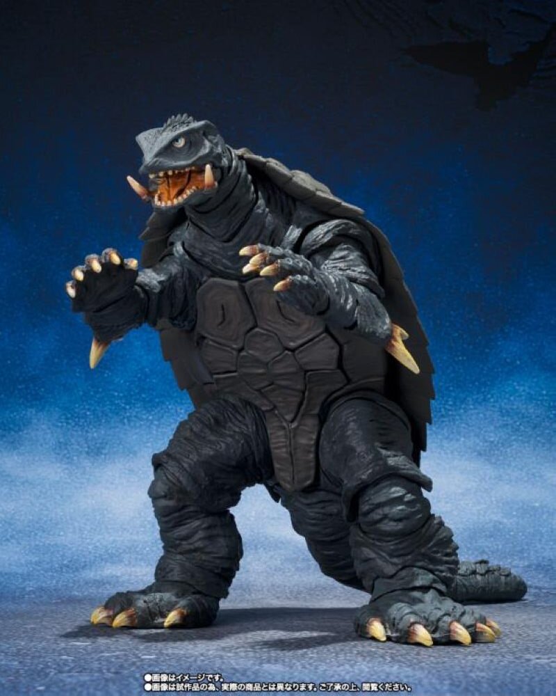 ALPHA製GAMERA 2 怪獣フィギュア ADVENT OF LEGION Bandai Gamera 2: Attack of Legion S.H.MonsterArts Gamera (Sendai
