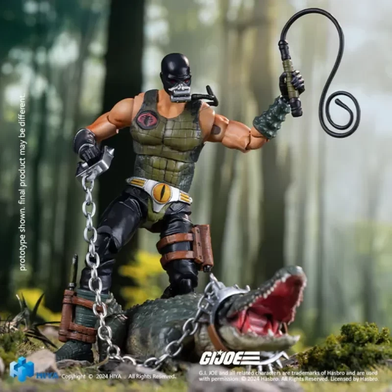 [Pre-sale] HIYA Exquisite Mini Series G.I.Joe Croc Master＆Fiona Action Figure