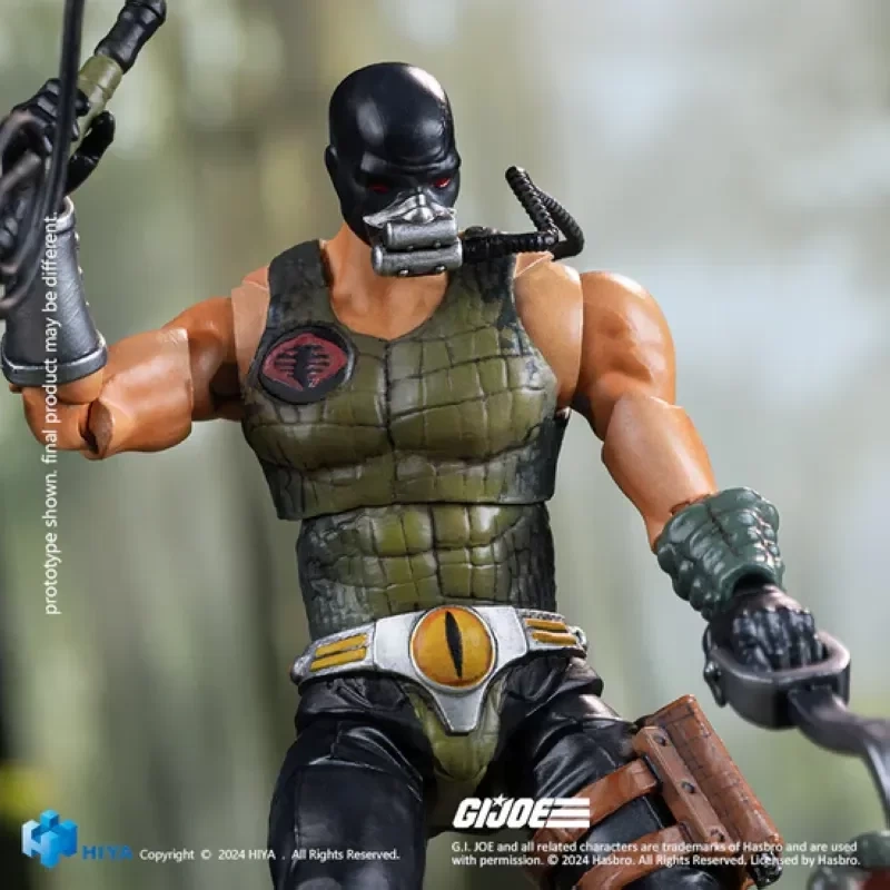 [Pre-sale] HIYA Exquisite Mini Series G.I.Joe Croc Master＆Fiona Action Figure