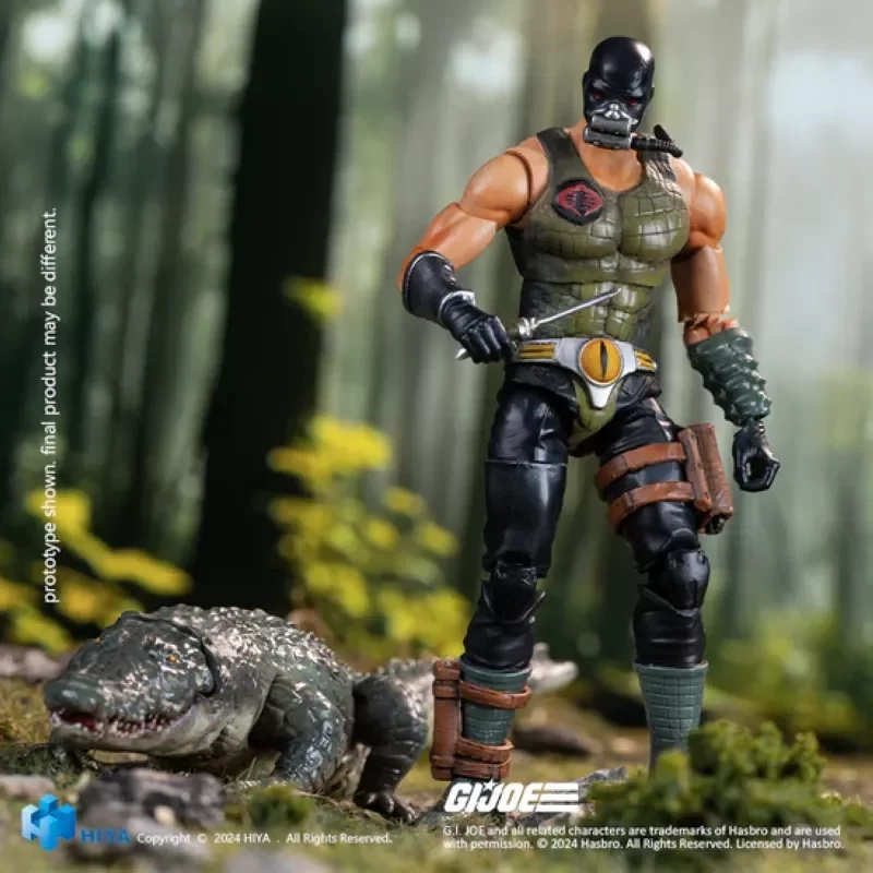 [Pre-sale] HIYA Exquisite Mini Series G.I.Joe Croc Master＆Fiona Action Figure