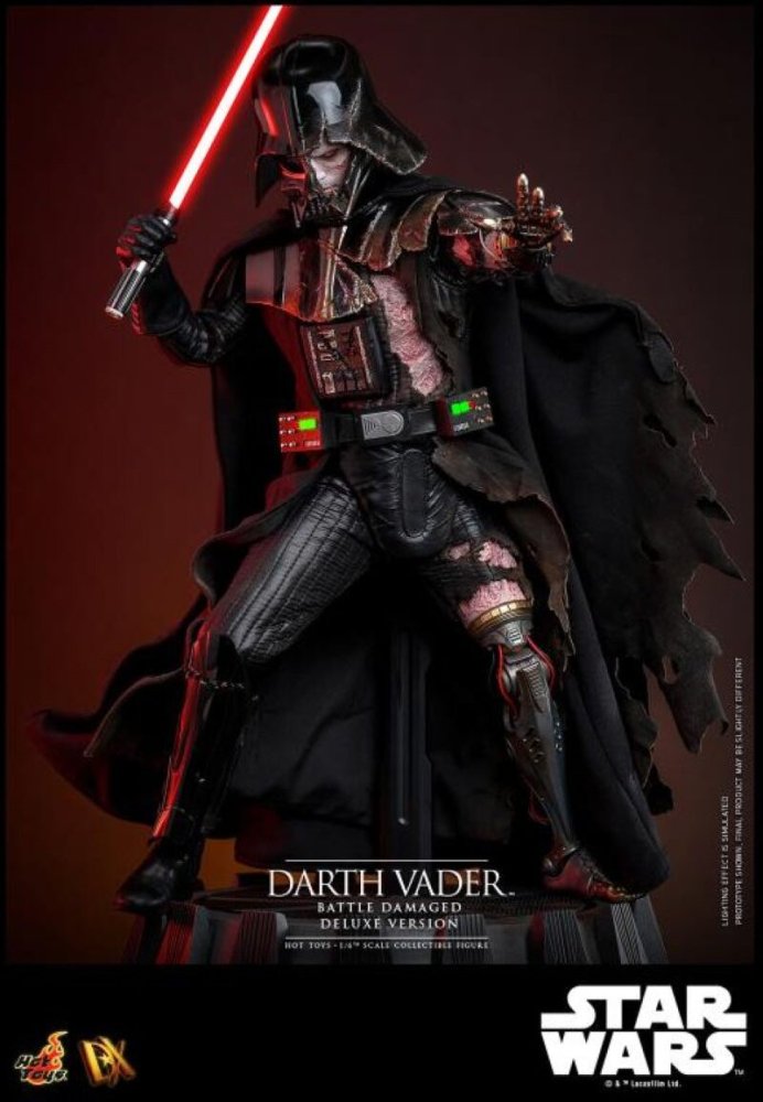 [Pre-sale] Hot Toys Star Wars DX45 Darth Vader (Battle Damaged) Deluxe Collectible Figure