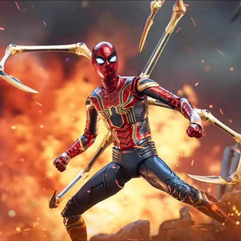 [In stock] ZD TOY Avengers infinity war Iron Spiderman figure