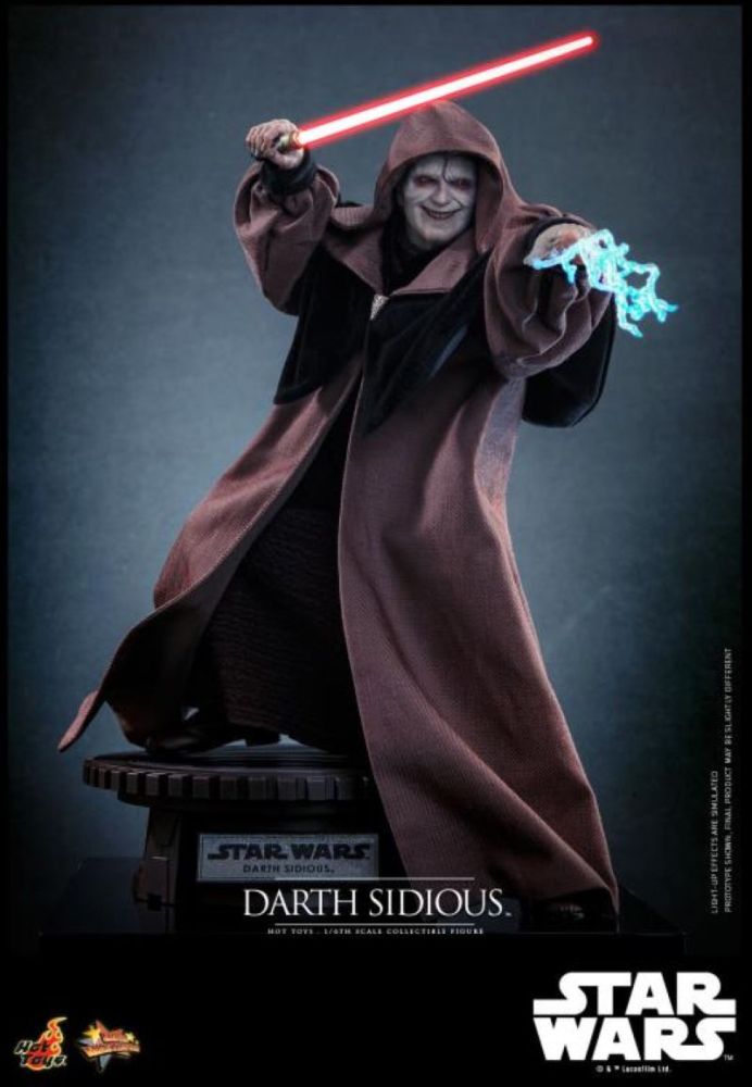 [Pre-sale] Hot Toys Star Wars: Revenge of the Sith MMS745 Darth Sidious Collectible Figure