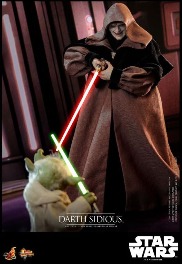 [Pre-sale] Hot Toys Star Wars: Revenge of the Sith MMS745 Darth Sidious Collectible Figure