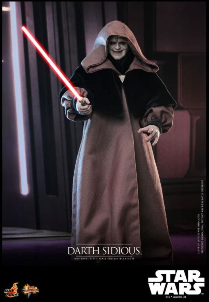 [Pre-sale] Hot Toys Star Wars: Revenge of the Sith MMS745 Darth Sidious Collectible Figure