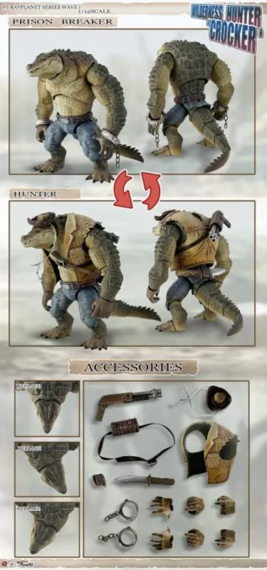 Maestro Union MU-001 FuRay Planet Wilderness Hunter Crocker Action 