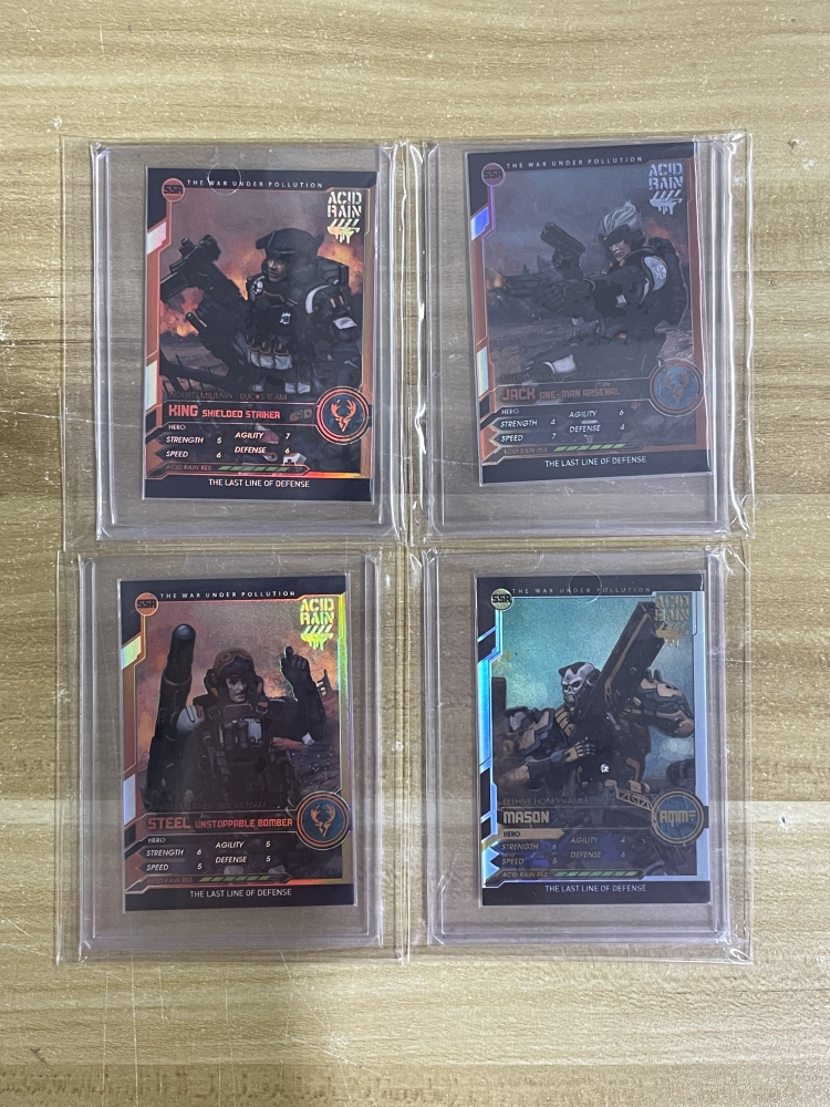 [Not for sale] Acid Rain randomly cards for Wonder Festival 2024 exclusive figures
