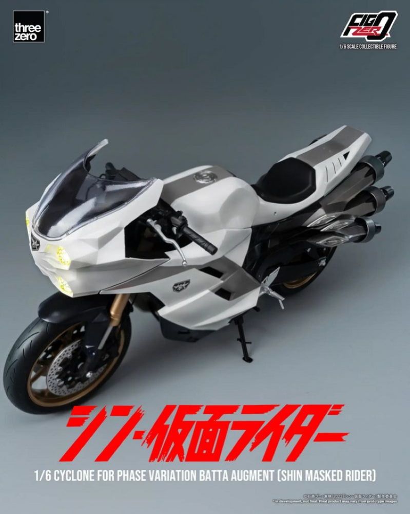 [Pre-sale] Threezero 3Z06790W0 FigZero SHIN MASKED RIDER Cyclone for Phase Variation Batta Augment