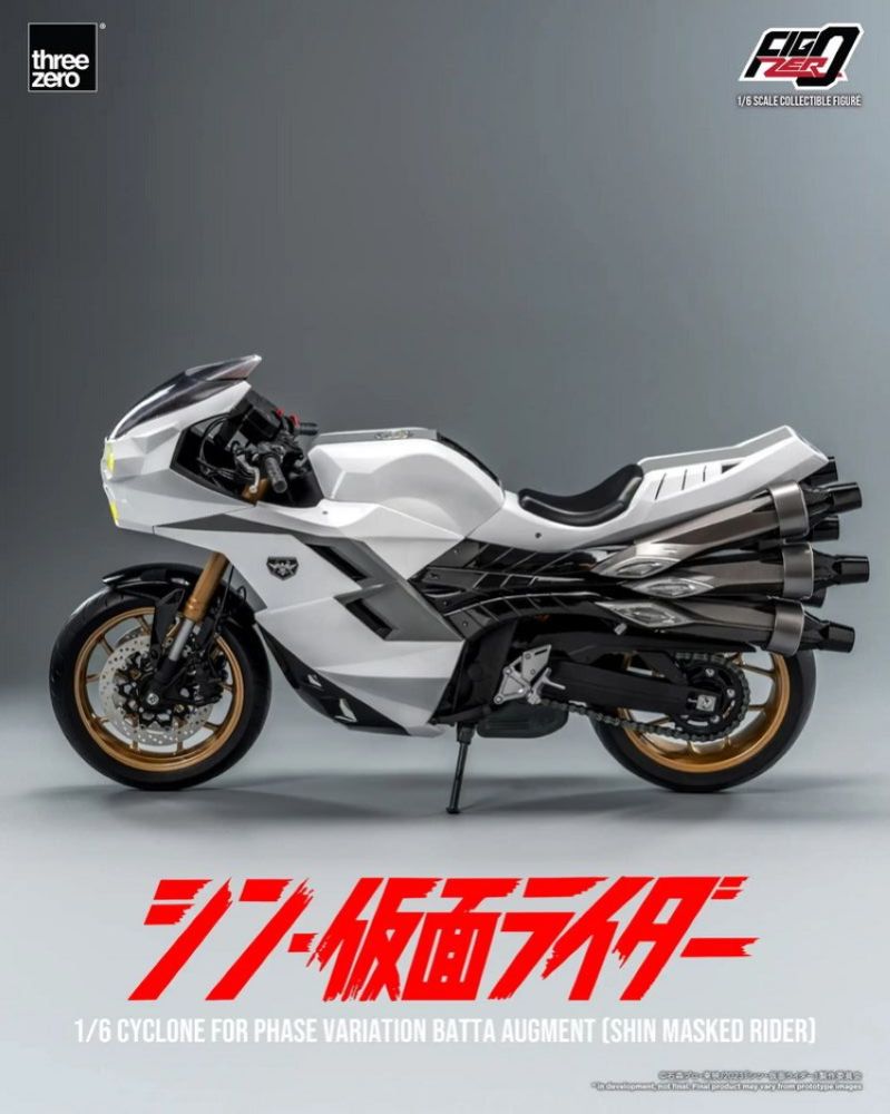 [Pre-sale] Threezero 3Z06790W0 FigZero SHIN MASKED RIDER Cyclone for Phase Variation Batta Augment