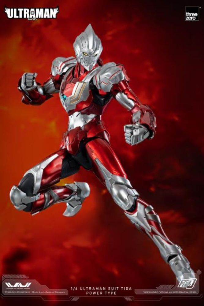 [In stock] Threezero Ultraman Suit Another Universe FigZero Ultraman Suit Tiga Power Type Scale Figure