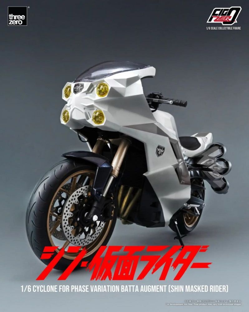 [Pre-sale] Threezero 3Z06790W0 FigZero SHIN MASKED RIDER Cyclone for Phase Variation Batta Augment