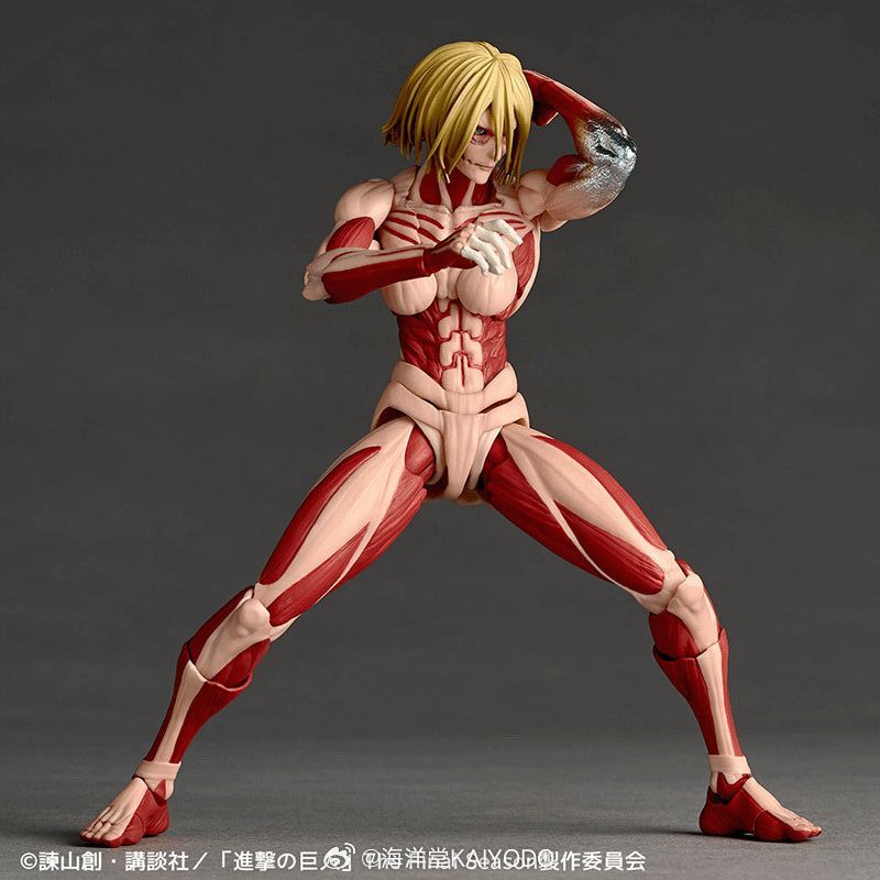 [Pre-sale] Kaiyodo Revoltech Amazing Yamaguchi ATTACK ON TITAN Female Giant Annie